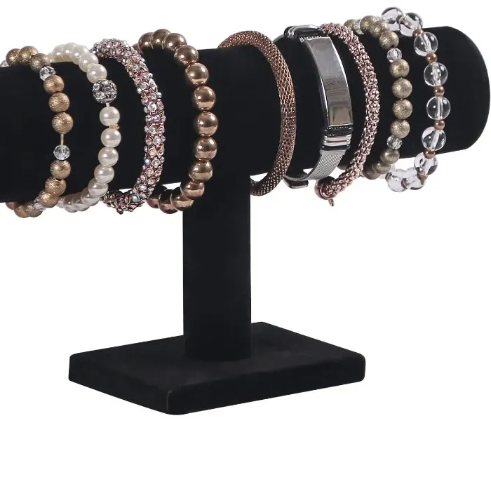 Authentic Jewelry Chain Hairband Watch Necklace Bracelet Display Stand Rack Holder T-bar Bracelet Display Stand Holder Watch Display