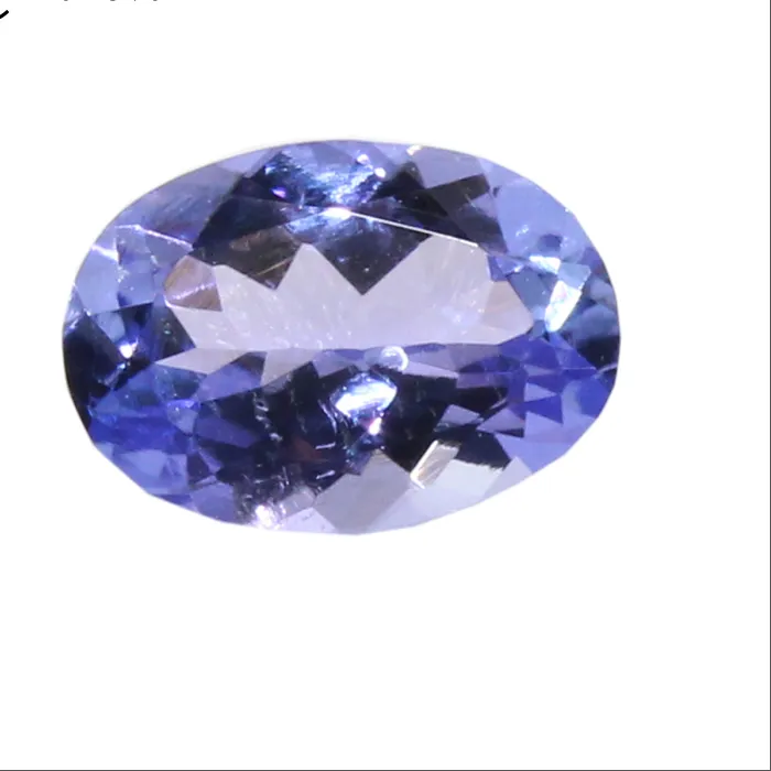 Authentic 0.7 ct natural tanzanite loose gemstone for ring or pendant 5mm*7mm VS grade oval cut tanzanite loose stone