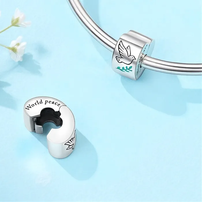 Authentic Whispers of Peace: A Sterling Silver Dove's Gentle Heart