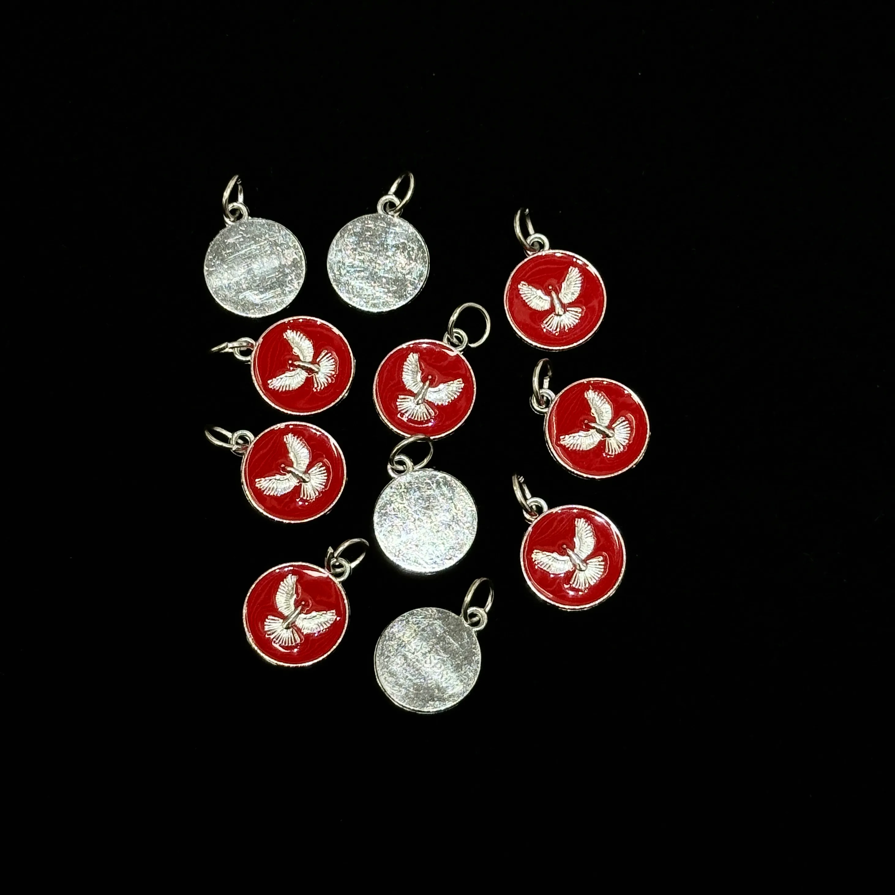 Authentic Sacred Dove of Peace and Love Charms