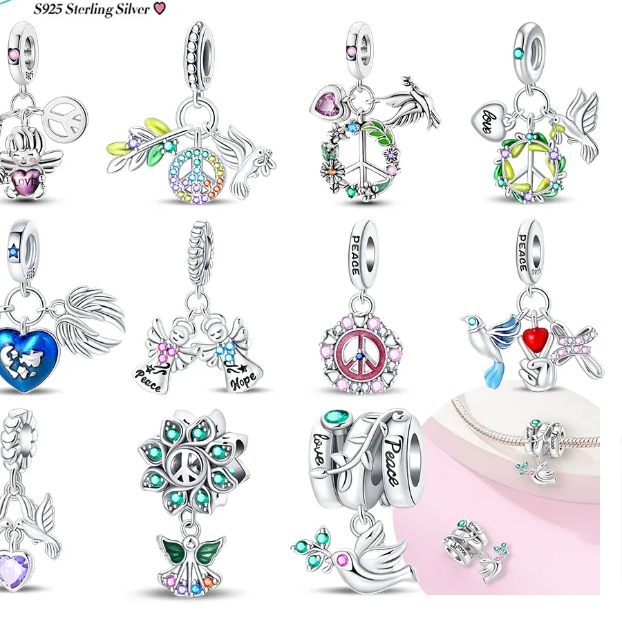 Authentic The Celestial Messenger: Sterling Silver Dove of Serenity
