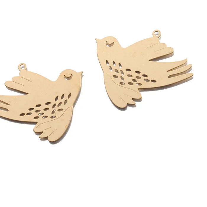 Authentic Whispers of Peace: 6 Celestial Dove Charms for Sacred Jewelry
