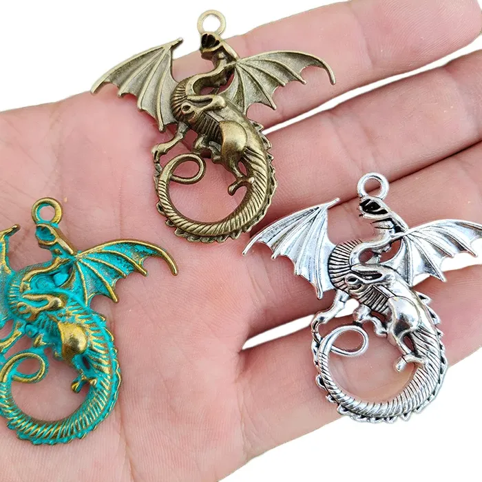 Authentic Ancient Silver Dragon Talismans of Sovereignty
