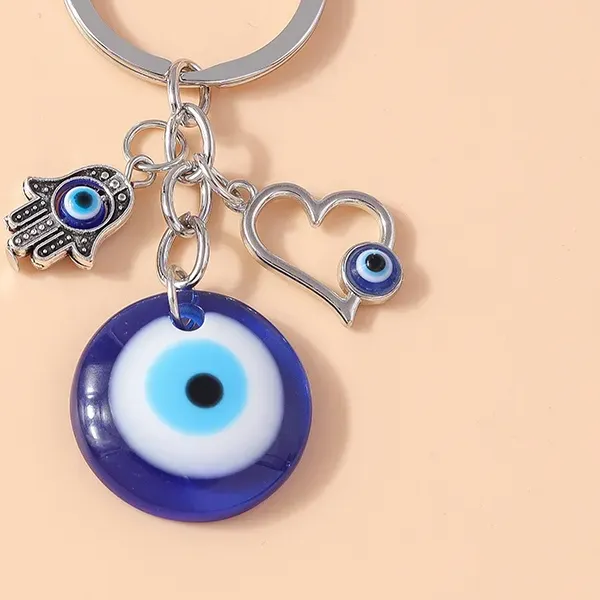 Authentic Guardian Eye of Protection: Ancient Turkish Hamsa Hand Charm