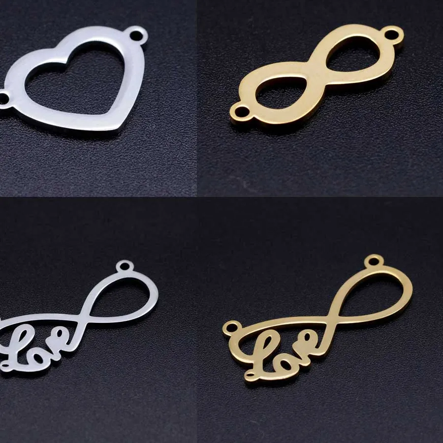 Authentic Endless Devotion Infinity Heart Charms For Sacred Adornment