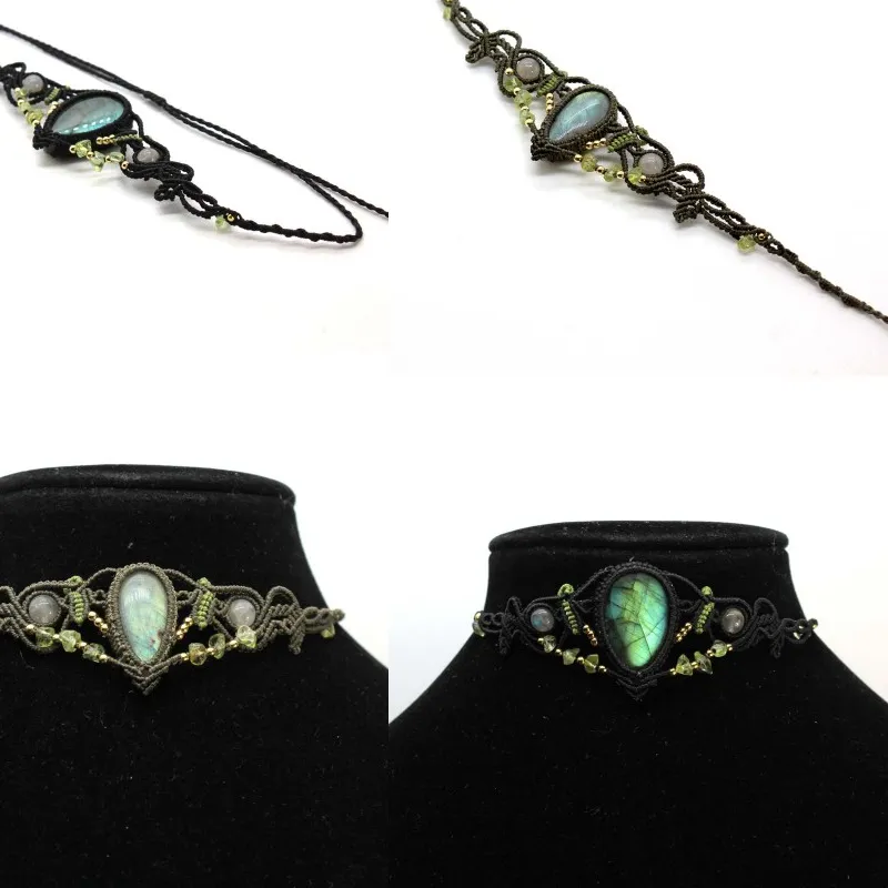 Authentic Labradorite's Celestial Dance: A Protective Amulet for the Soul