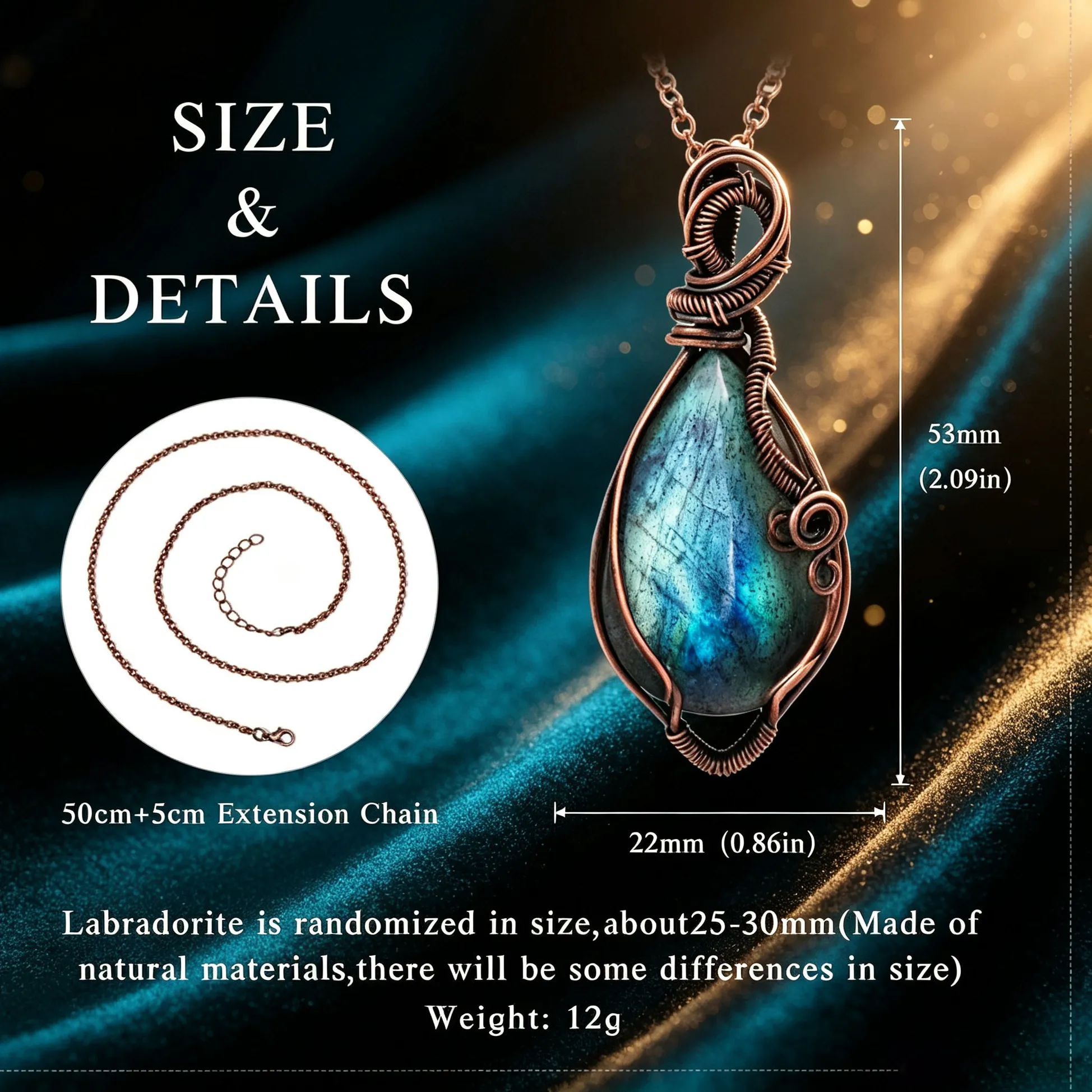 Authentic Labradorite Oracle: Unlock the Secrets of Your Soul