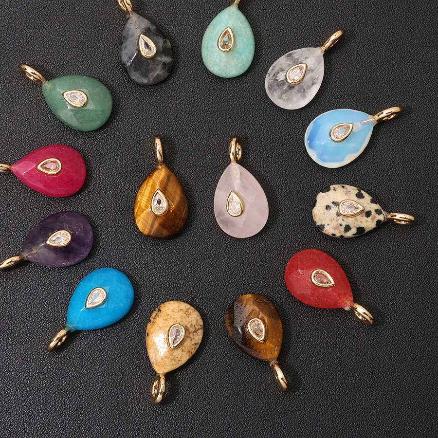 Authentic Dual Tears of the Earth: Sacred Gemstone Talismans