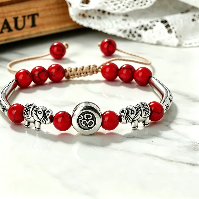 Authentic Sacred Path Elephant and Om Meditation Talisman – A Conduit for Abundant Blessings
