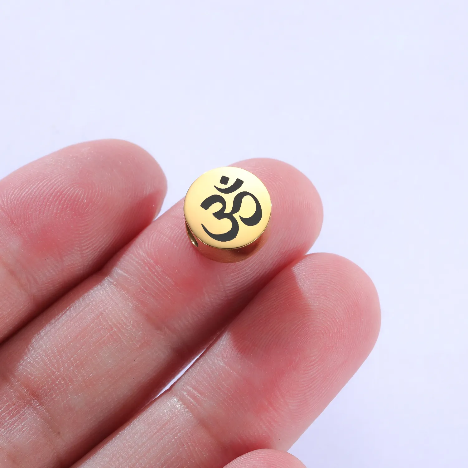 Authentic The Resonance of Creation: Sacred Om Talisman Charms