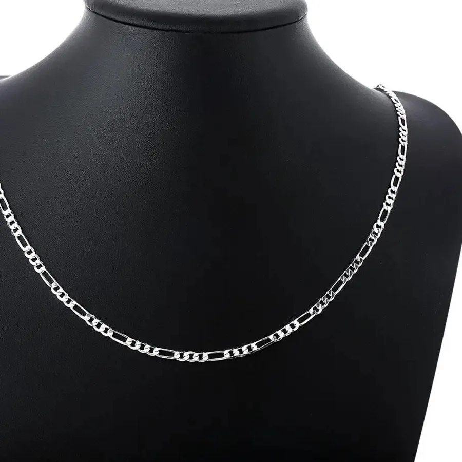 Authentic The Infinite Silver Thread: 4mm Sterling Chain