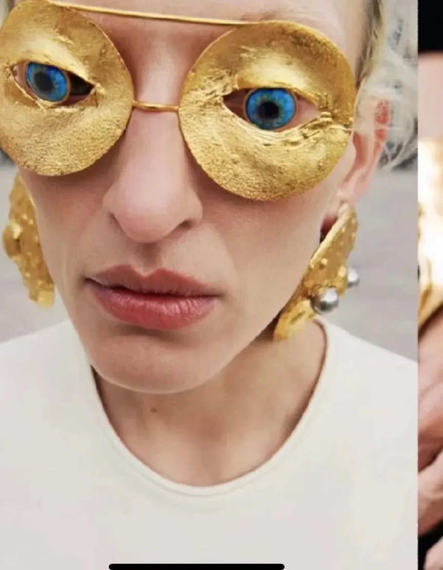 Authentic The Gilded Seer: A Talismanic Visage of Protection