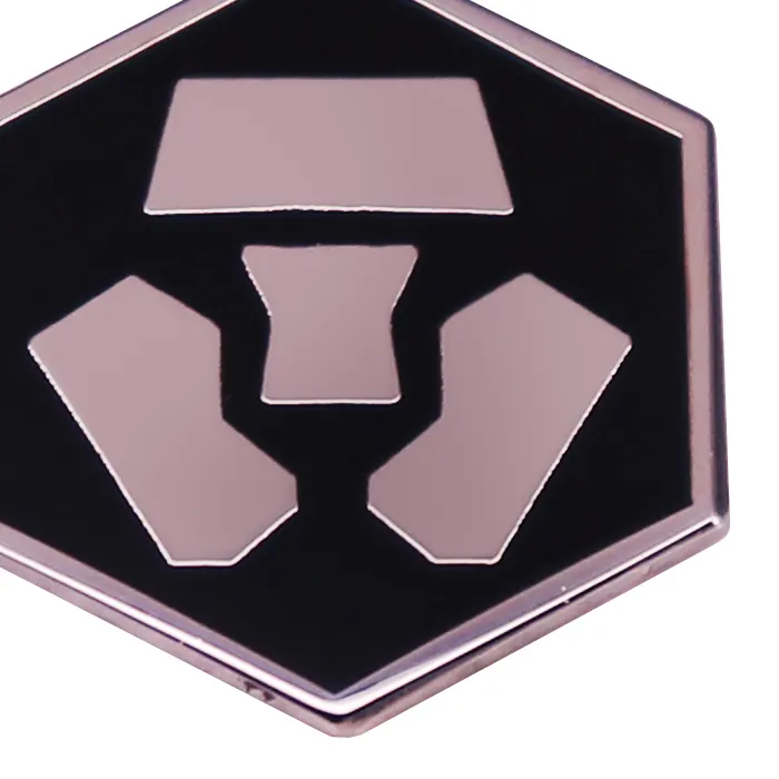 Authentic Cronos Crypto Com Enamel Pin Cryptocurrency Logo Badge Brooch Gift Backpack Decoration Jewelry