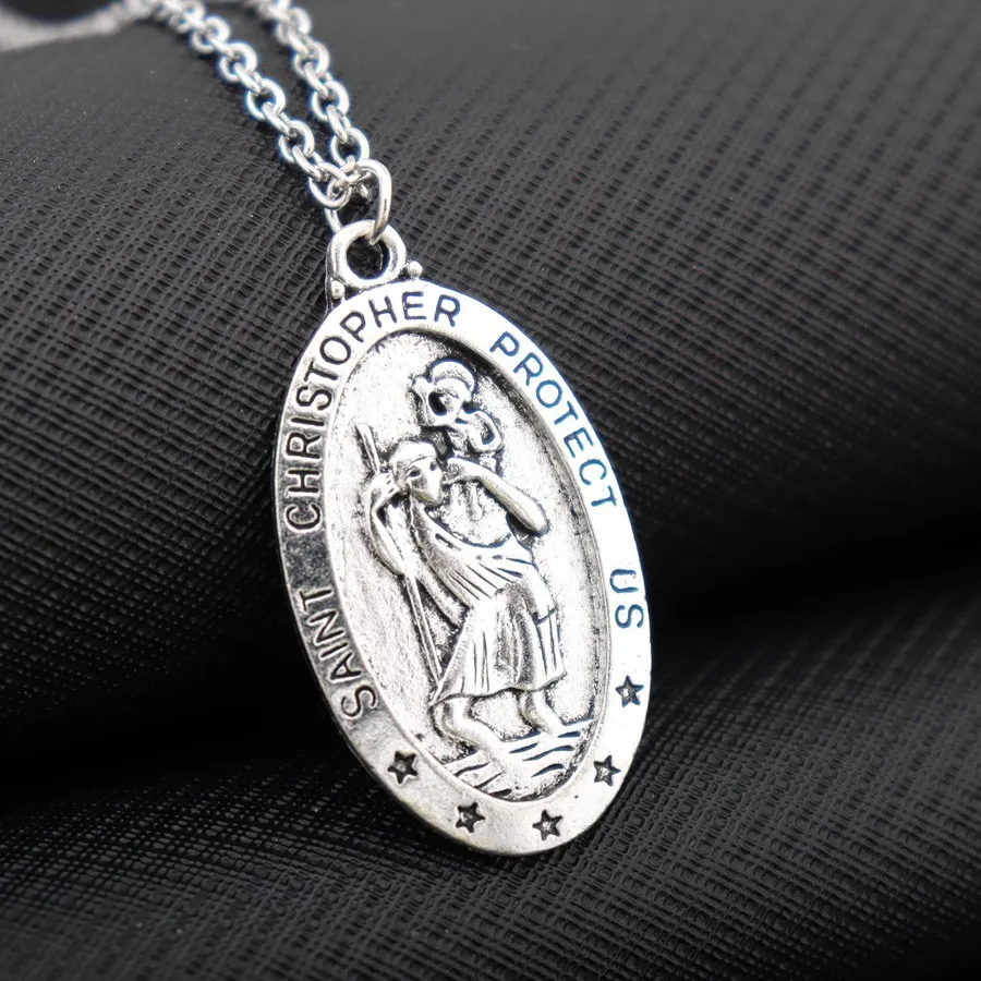 Authentic The Wayfarer's Celestial Aegis - St. Christopher Guardian Talisman