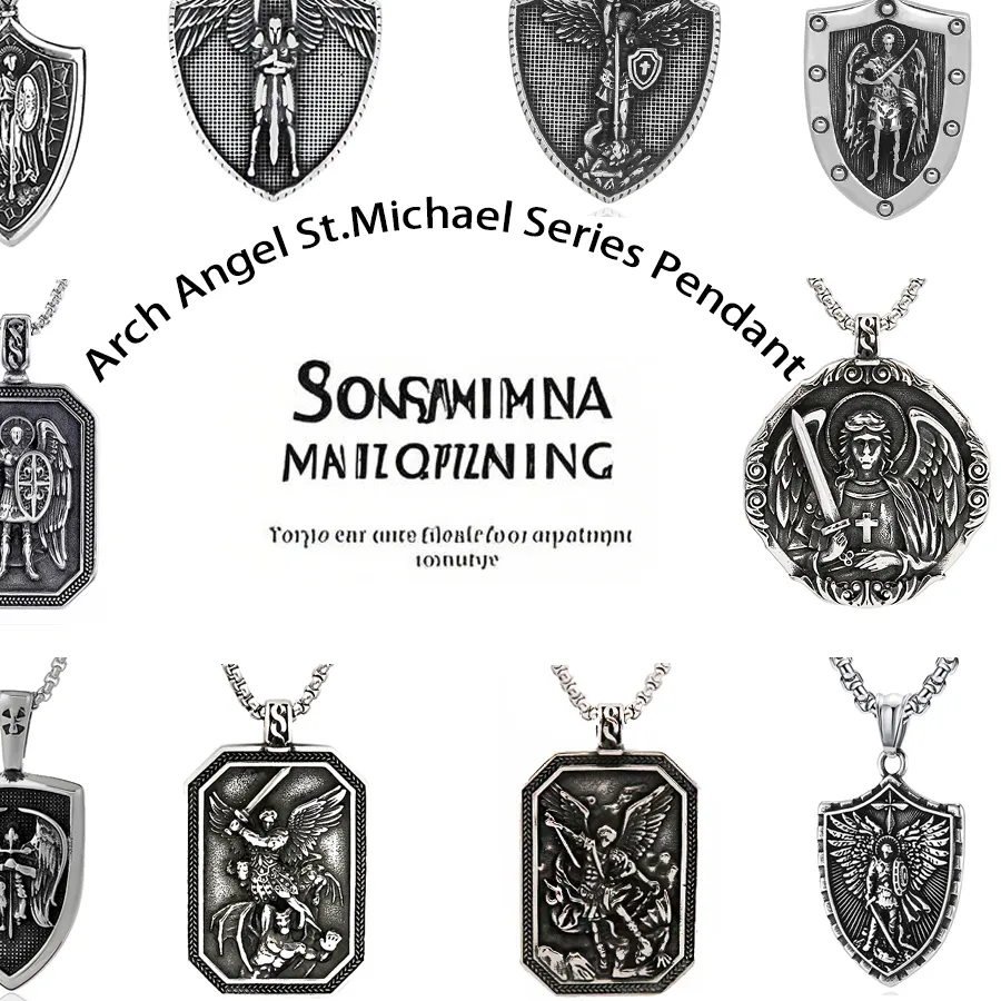 Authentic Guardian of the Threshold - St. Christopher & St. Michael Celestial Protection Amulet