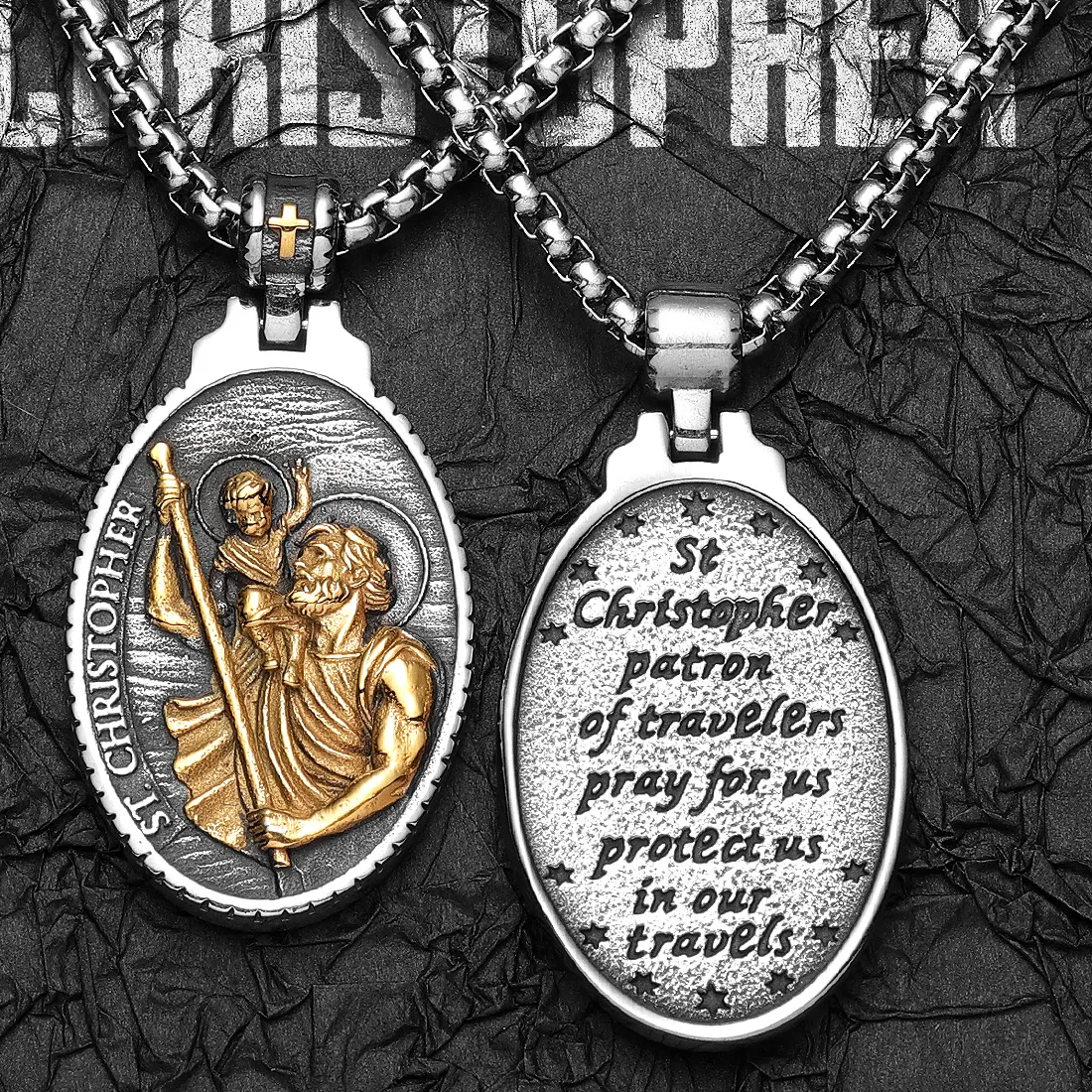 Authentic The Guardian Voyager: St. Christopher Sacred Talisman