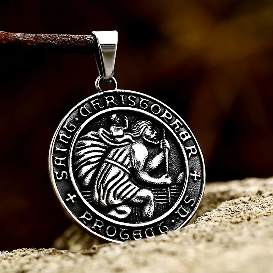 Authentic Sacred Guardian of the Road: St Christopher's Protective Blessing