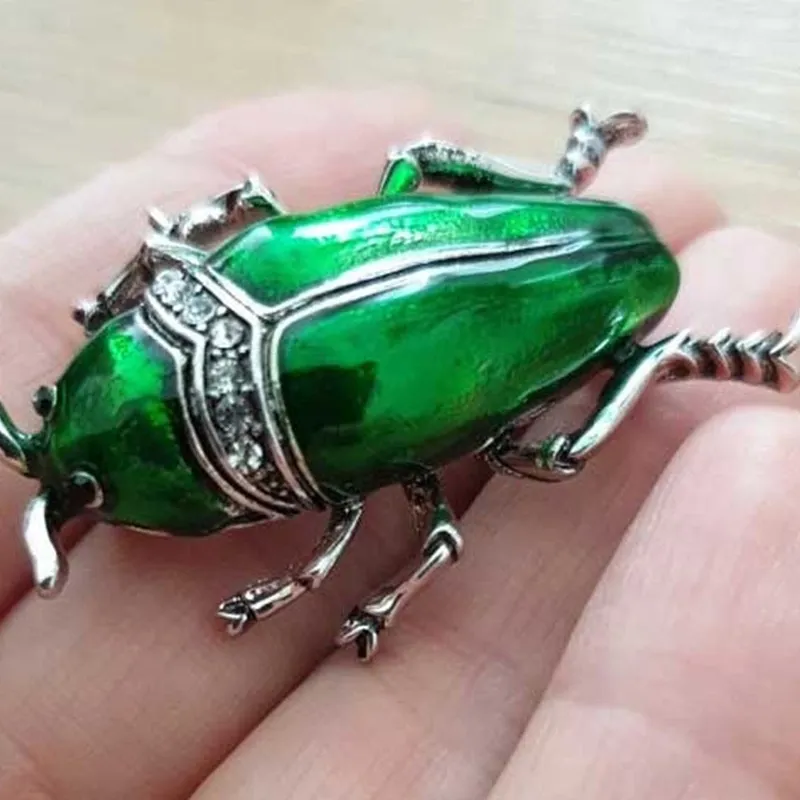 Authentic Sacred Scarab Guardian - Alchemical Beetle Protection Talisman