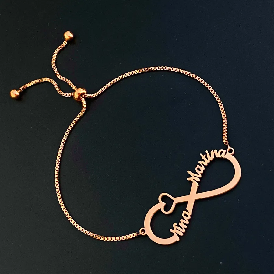 Authentic The Eternal Script: Personalized Arabic Infinity Talisman