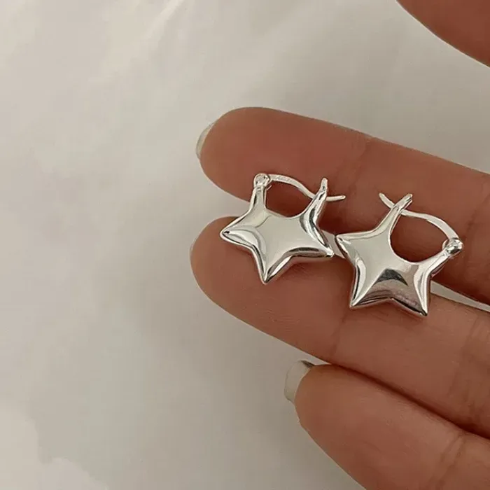 Authentic Celestial Pentagram Guardian Hoops: A Conduit of Cosmic Protection