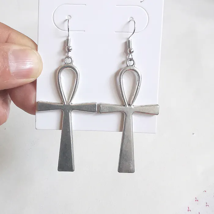 Authentic Golden Keys of Eternity: The Sacred Ankh Earrings