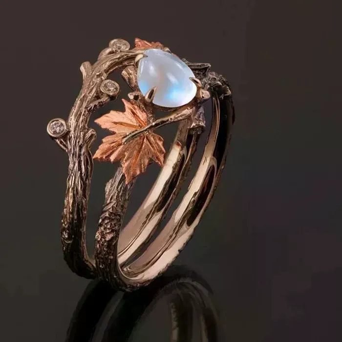 Authentic The Moonlit Foliage Ring of Sacred Harvest and Fertility