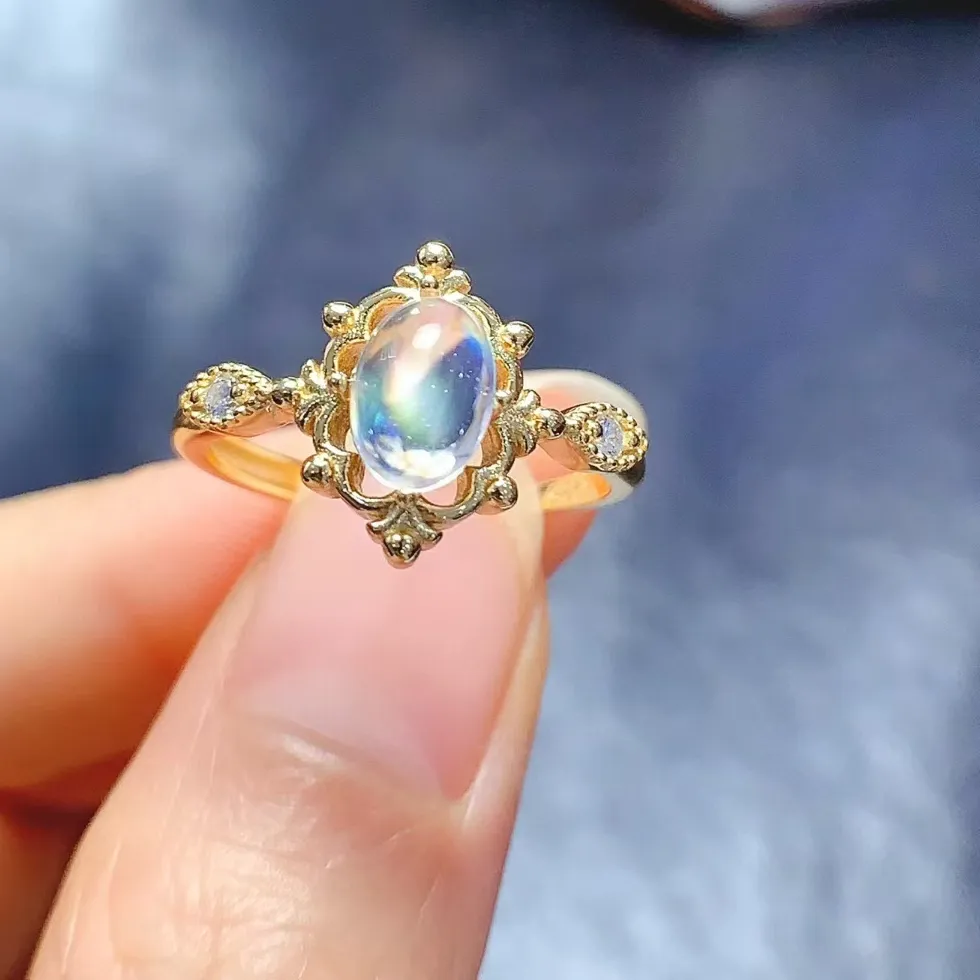 Authentic The Celestial Luminary: A Moonstone Talisman of Ethereal Grace