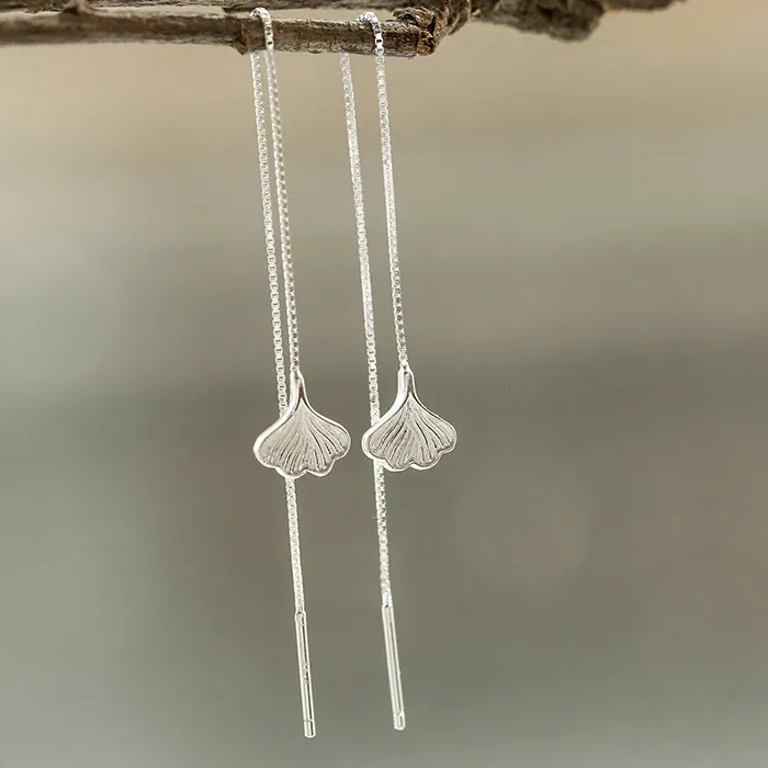 Authentic Ginkgo Whisperer: Golden Leaf Tassel Talismans