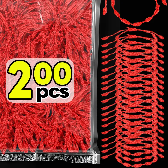 Authentic The Seven-Knot Sacred Crimson Talisman of Fortune and Connection