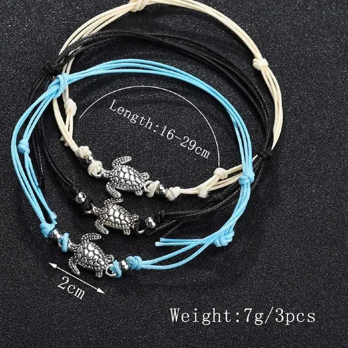 Authentic Eternal Mariner Sacred Red Thread: The Sea Turtle Guardian of Destiny