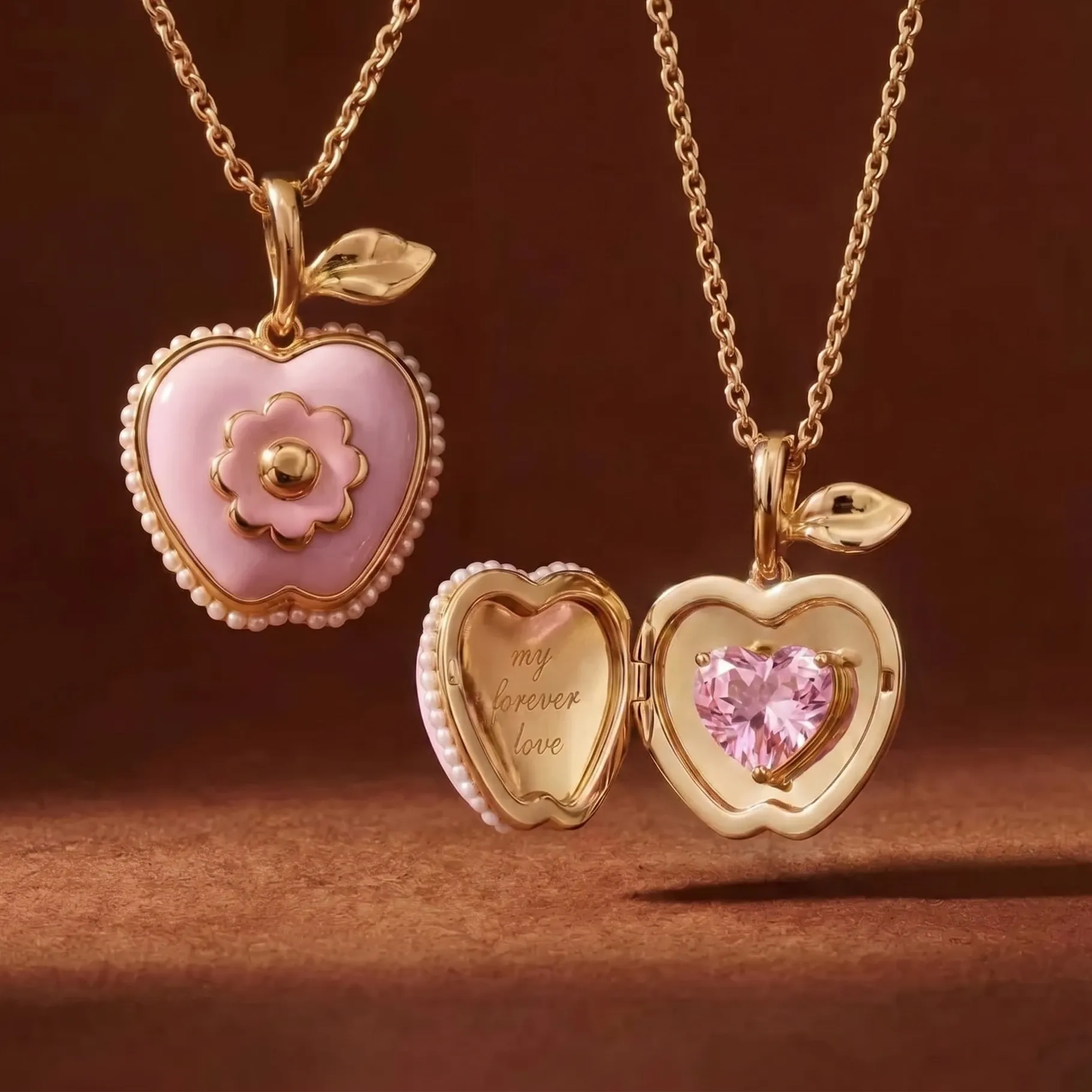 Authentic The Golden Orchard Secret Locket: A Ballet of Eternal Sweetness