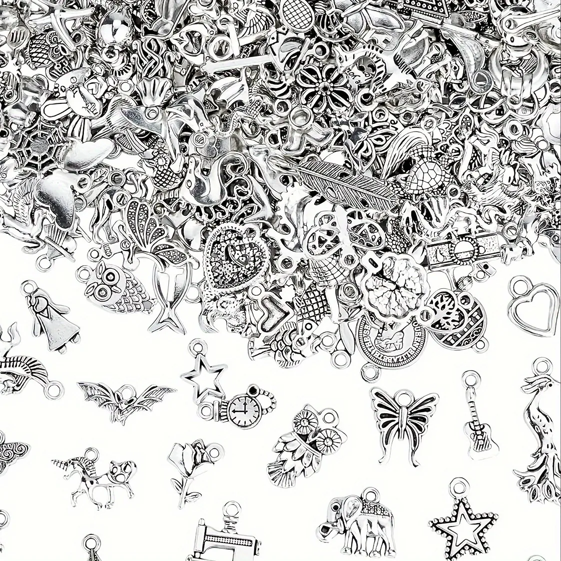 Authentic 30g/1.05oz Mixed Retro Multi-Style DIY Bracelet Pendant for Jewelry Making - Neat Accessories