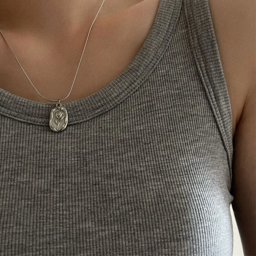 Authentic Golden Serpent Rose: Vintage Geometric Pendant