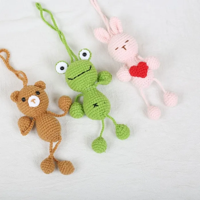 Authentic The Verdant Conduit: Crochet Frog Talisman of Renewal and Fertility