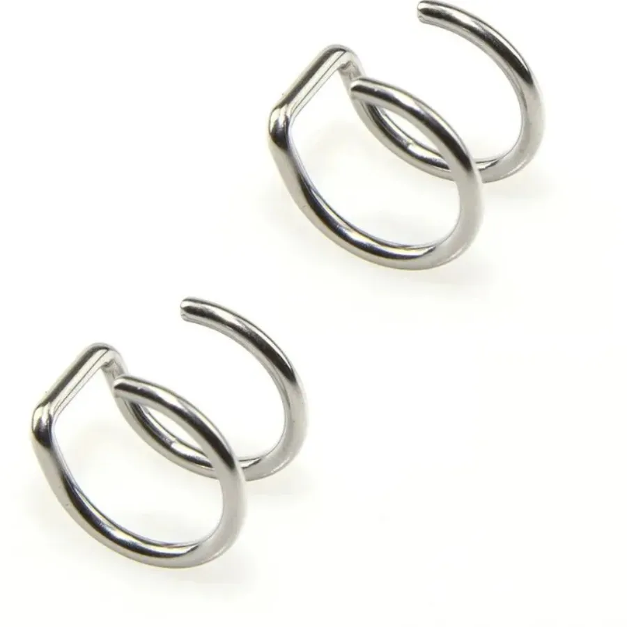 Authentic Radiant Ward of the Threshold: The Dual 316L Steel Celestial Cuffs