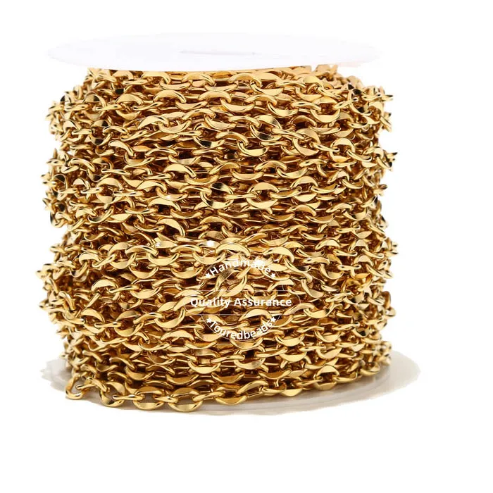 Authentic The Golden Path: Endless Rolo Weaver Chain