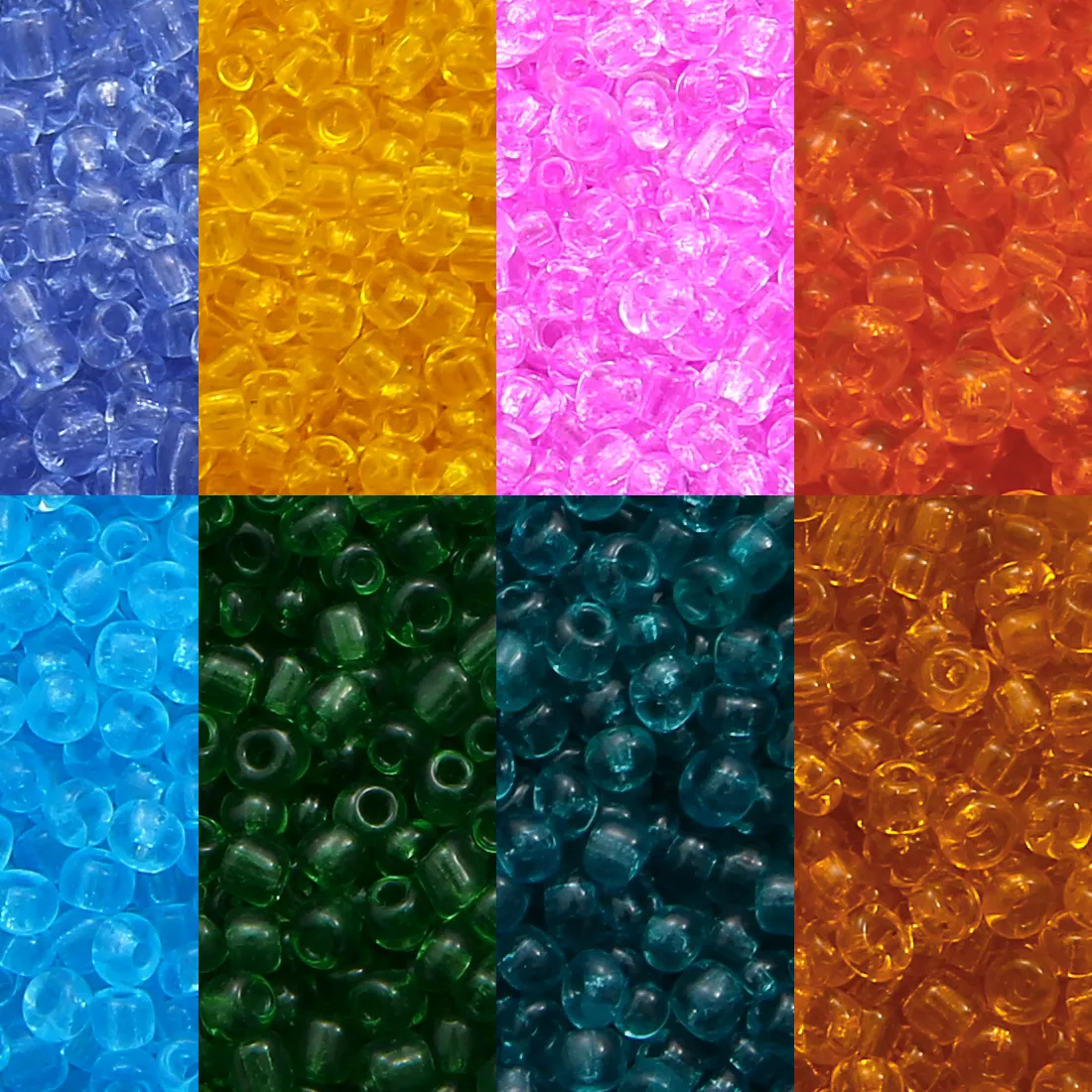 Authentic Luminous Czech Glass and Austrian Crystal Seed Beads