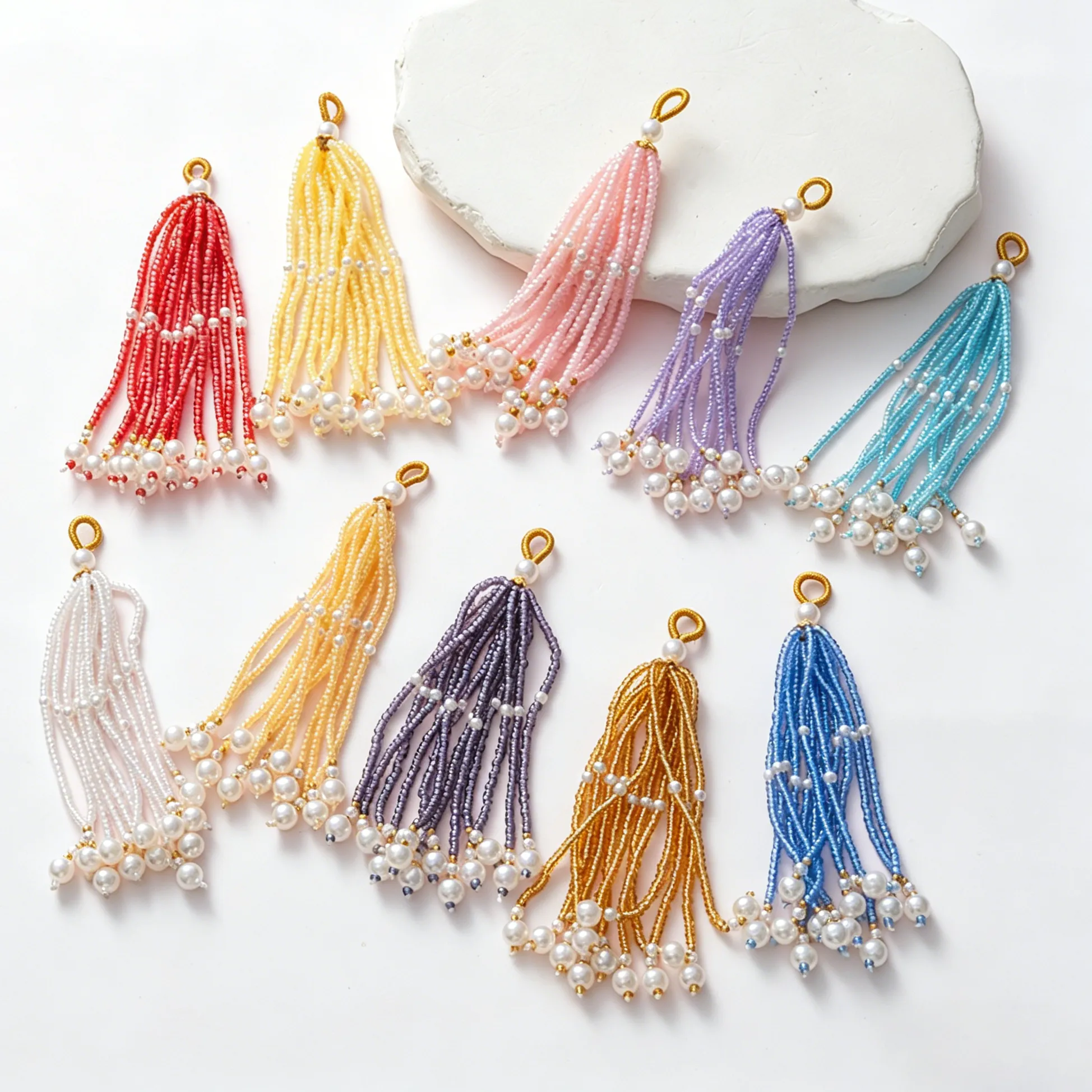 Authentic Bohemian Radiant Tassel Charms for Sacred Adornment