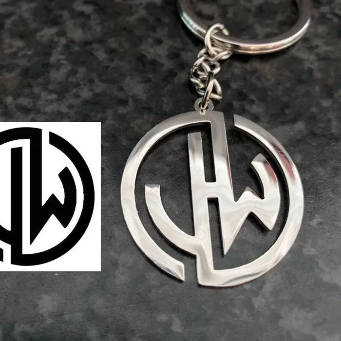 Authentic Customized Any Logo Keychain For Women Men BFF Jewelry Stainless Steel Custom Name Letter Key Chain Pendant  Keyring Accessories