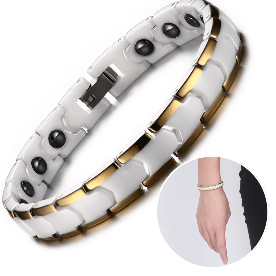Authentic Celestial Hematite Harmony Bracelet – 9mm Gold‑Laced Chain of Vitality