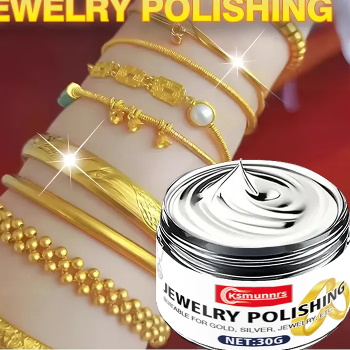 Authentic Jewelry Refurbishment Polishing Compound - Scratch Fixing & Tarnish Removal Luster & Brightness Restorer Protective Treatment