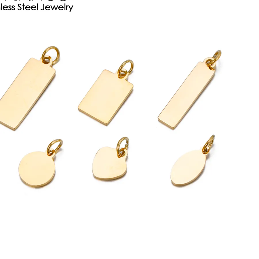 Authentic The Blank Canvas Sigil Custom Gold- Plated Intention Tag