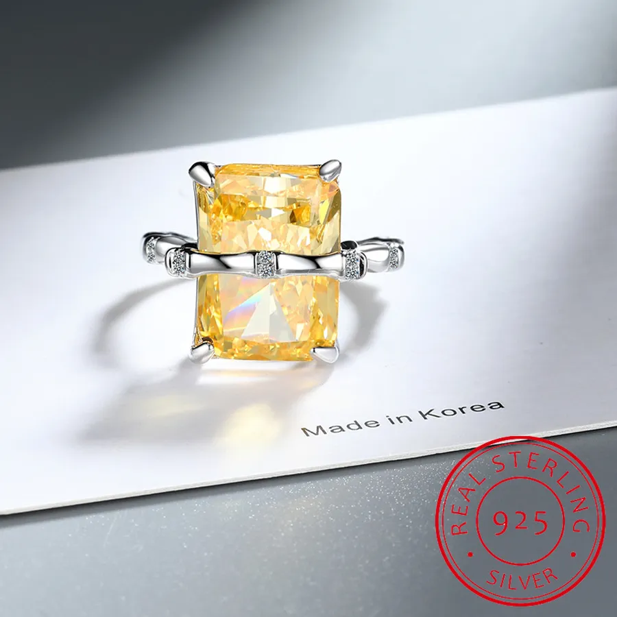 Authentic Solar Abundance Citrine Bamboo Talisman Ring
