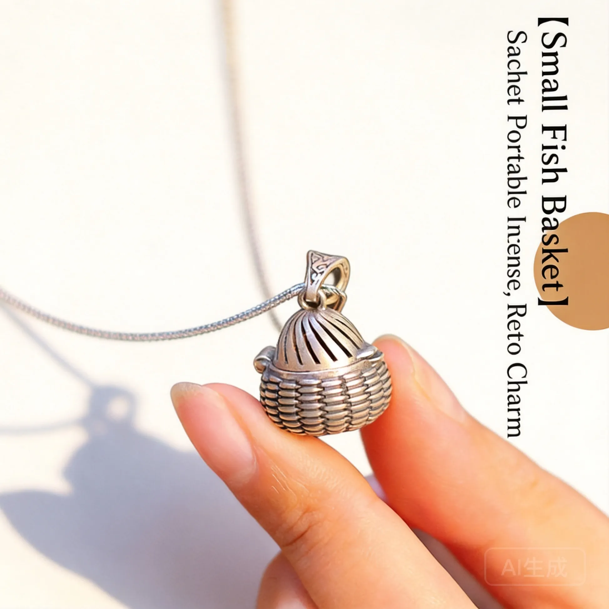 Authentic The Vessel of Abundance: Sacred Fish Basket Prayer Amulet