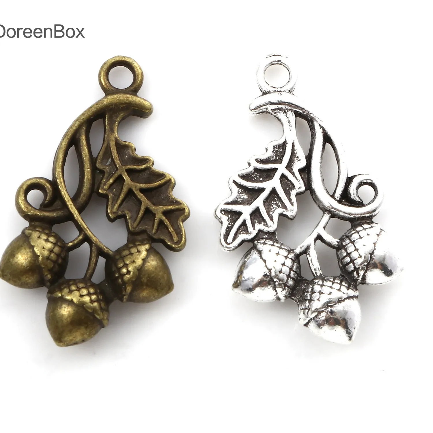 Authentic The Golden Harvest of Beginnings: Acorn and Leaf Talismans