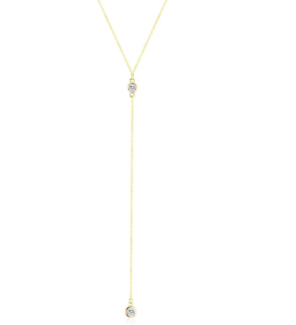 Authentic Radiant Path of Light Gold-Plated Lariat