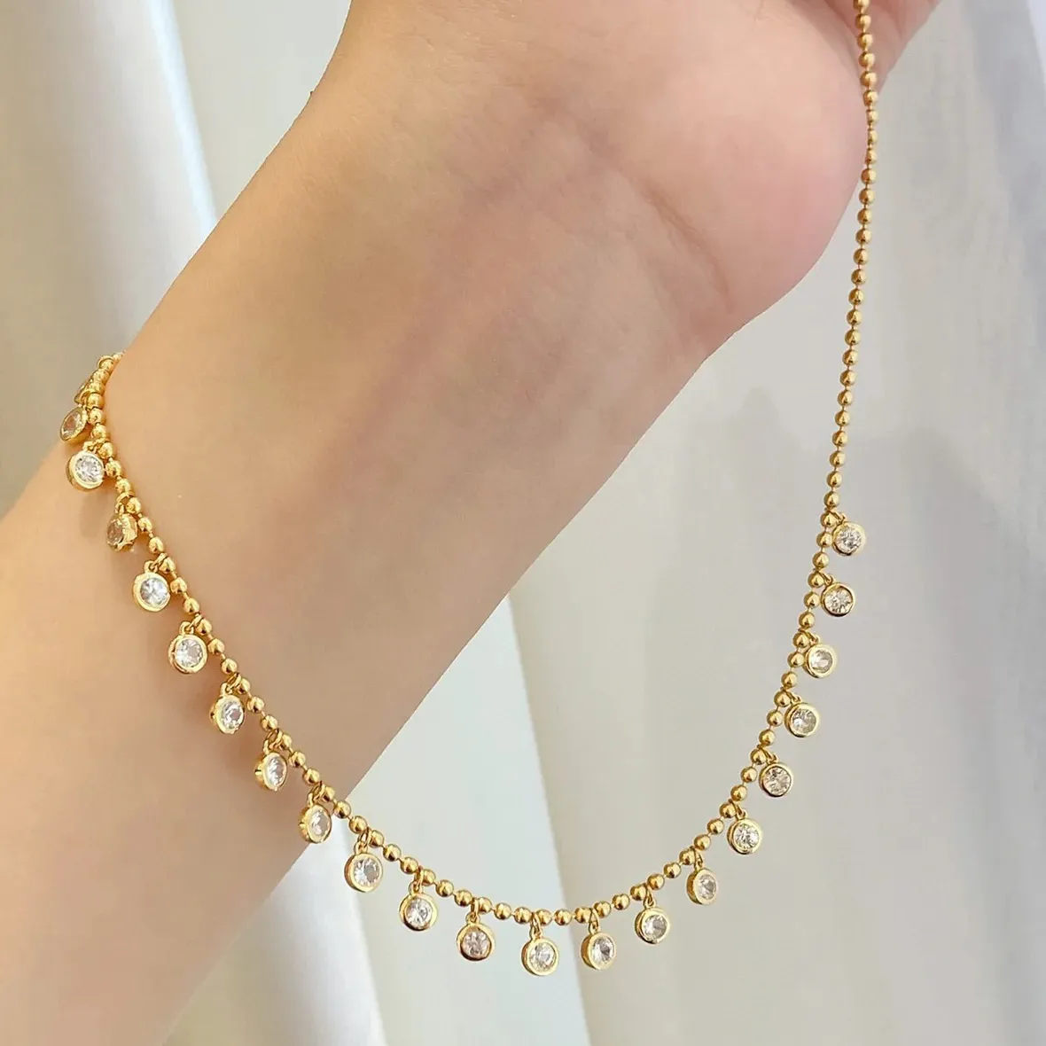 Authentic Celestial Harmony: Gold-Toned Tassel Necklace, Empowering Protection and Balance