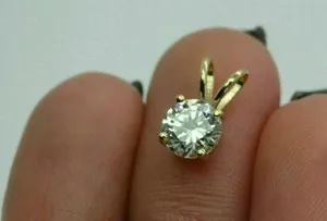 Authentic The Celestial Spark: A Solar-Infused Diamond Amulet