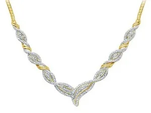 Authentic Celestial Radiance Two-Tone Diamond Alchemical Pendant