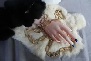 Authentic Vintage Crown Trifari Gold Plated pretzel link Necklace , bracelet & Earring set